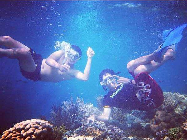 Snorkeling Keren di Pulau Menjangan, Bali