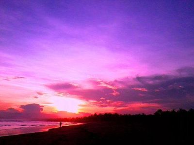 Sunset Is Always Beautiful Here, Pangandaran Beach