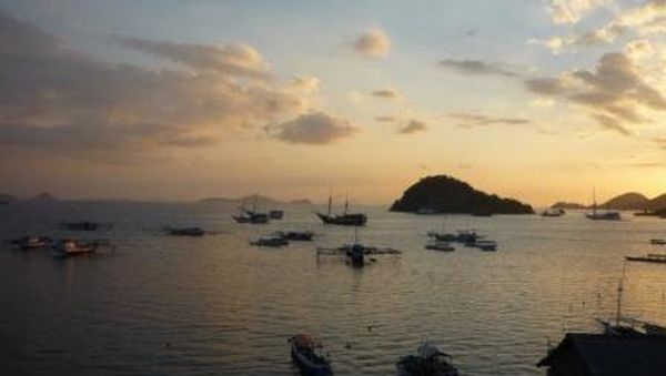 Sunset yang Aduhai di Labuan Bajo