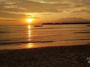 Syahdunya Matahari Pagi di Gili Trawangan