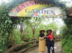 Terpikat Rainbow Garden Lembang Bandung