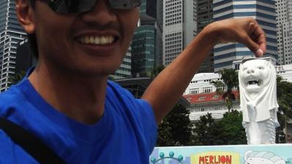 Tidak Sah ke Singapura Kalau Belum ke Merlion Park