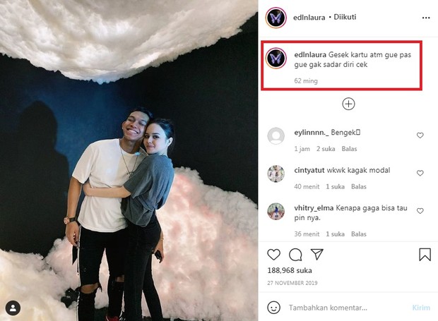 Laura dan Gaga/instagram.com/edlnlaura