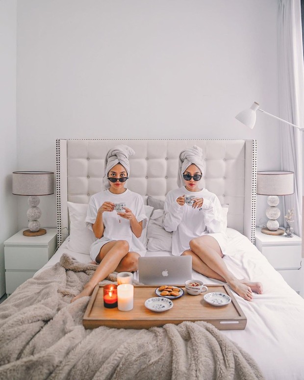 n Rumah Minimalist Serba Putih ala Twins Rahajeng