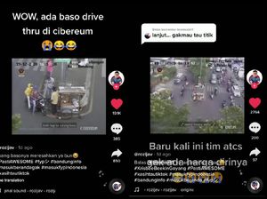 Nekat! Tukang Bakso Mangkal di Tengah Jalan Meski Sudah Ditegur Dishub