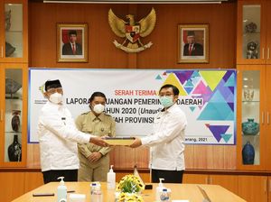 Pemprov Banten Jadi Daerah Tercepat Sampaikan LKPD 2020 ke BPK RI