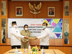 Pemprov Banten Jadi Daerah Tercepat Sampaikan LKPD 2020 ke BPK RI