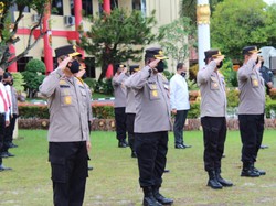 Jelang PPKM Mikro Besok, Polda Kalteng Gelar Apel Kesiapsiagaan