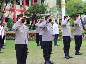 Jelang PPKM Mikro Besok, Polda Kalteng Gelar Apel Kesiapsiagaan Jelang PPKM Mikro Besok, Polda Kalteng Gelar Apel Kesiapsiagaan