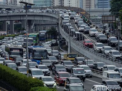Potret Kemacetan Ibu Kota di Hari Terakhir PPKM