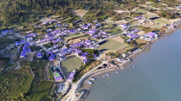 Pulau Instagramable Serba Ungu di Korea Selatan