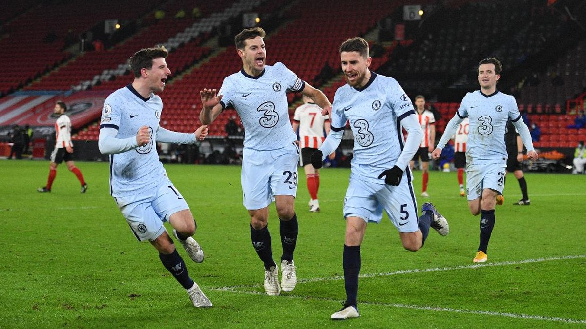 Chelsea mengalahkan Sheffield United 2-1. (Foto: Getty Images/Pool)