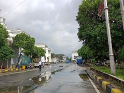 Begini Suasana di Kota Tua Jelang Kendaraan Bermotor Dilarang Melintas