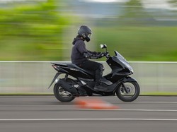 Honda PCX Masa Depan Bakal Punya Airbag, Ini Penampakan Patennya