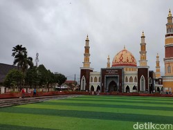 Melihat Wajah Baru Alun-alun Majalengka yang Mengusung Konsep Budaya
