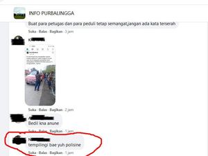 Posting Komentar Ajakan Tempeleng Polisi, ABG di Purbalingga Diperiksa Posting Komentar Ajakan Tempeleng Polisi, ABG di Purbalingga Diperiksa