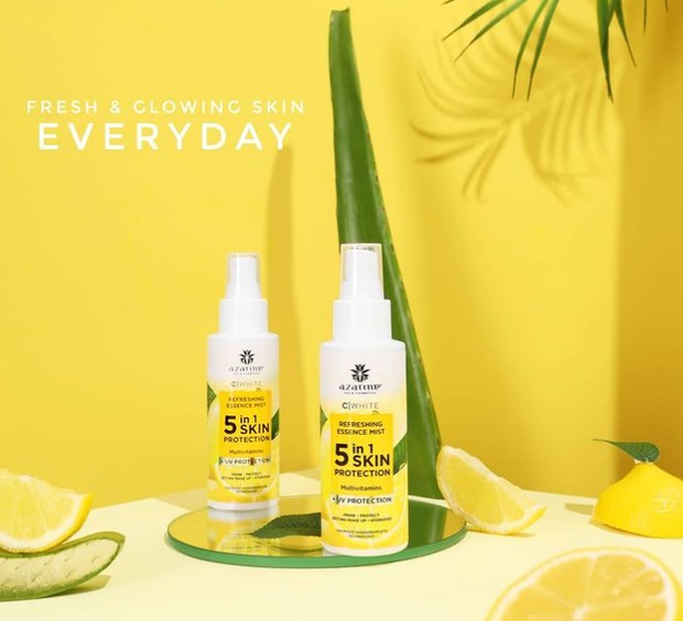 AZARINE C White Refreshing Essence Mist/Foto : instagram.com/azarinecosmeticofficial AZARINE C White Refreshing Essence Mist