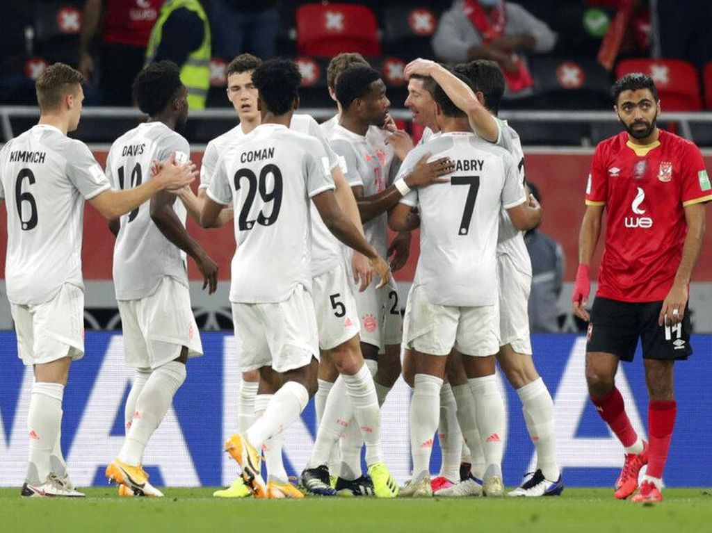 Bayern Libas Al Ahly, Melenggang ke Final Piala Dunia Antarklub Bayern Libas Al Ahly, Melenggang ke Final Piala Dunia Antarklub