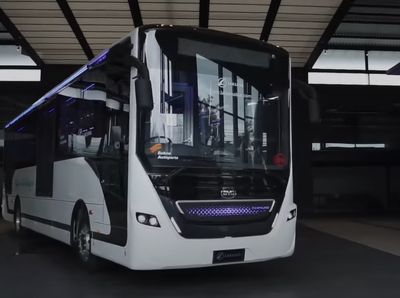 Penampakan Bus Listrik Karoseri Laksana, Calon Armada Transjakarta