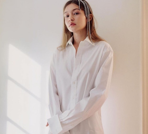Gigi Hadid mengkombinasikan produk skincare/instagram.com/gigihadid
