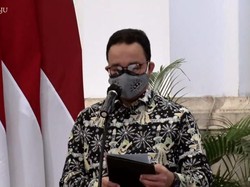 Di Istana Negara, Anies Laporkan Jakarta Keluar 10 Besar Kota Termacet