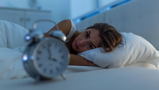 ilustrasi susah tidur
