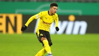 Dua musim terakhir, Manchester United disanterkan bakal membeli Jadon Sancho. Pemain sayapnya Borussia Dortmund, yang begitu gemilang (Getty Images/Pool)