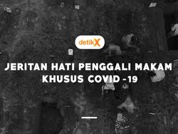 Jeritan Hati Penggali Kubur Jenazah Covid-19