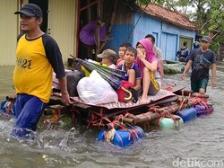 Geger Petugas Dinsos Pekalongan Karaokean Saat Korban Banjir Butuh Bantuan