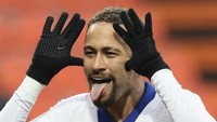 Katerina Safarova sering kedapatan menghadiri pesta yang dibuat Neymar dan menonton Neymar langsung ke stadion. Hanya saja, keduanya menampik dan mengaku sama-sama cuma berteman (AP/David Vincent)