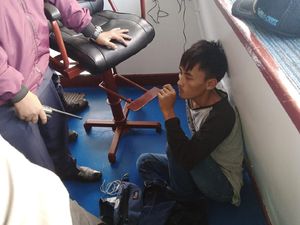 Congkel Truk, Maling di Atas Kapal Feri Ditangkap di Merak