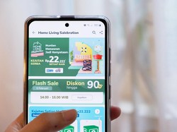 Tokopedia Gelar Diskon Flash Sale Perabotan Rumah Tangga hingga 90%