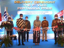 Tanker Raksasa Pertamina Beroperasi, Kapasitas 2 Juta Barel