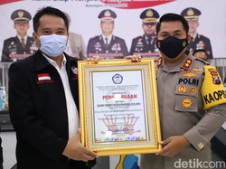 Aktif Tindak Kejahatan Anak, Polres Mojokerto Diganjar Penghargaan Komnas PA