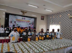 Polres Depok Gagalkan Peredaran 258 Kg Sabu Asal Malaysia di Pekanbaru