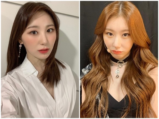 Potret Lee Chae-yeon dan Lee Chae-ryeong/sumber: www.instagram.com/official_izone/ Keduanya debut di waktu yang hampir berdekatan.