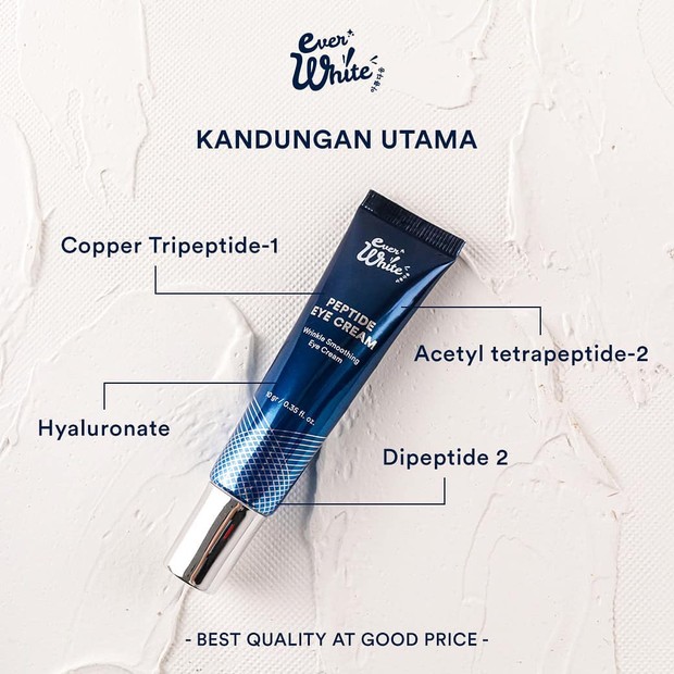 Rekomendasi skincare berbahan peptida