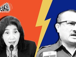 Ngegas! Susi Pudjiastuti vs Ferdinand di Reply Cuitan Jokowi