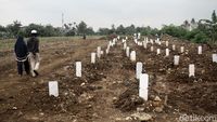TPU Srengseng Sawah 2 Tampung 1.020 Petak Makam COVID-19