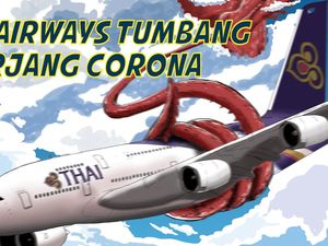 Thai Airways Tumbang Diterjang Corona