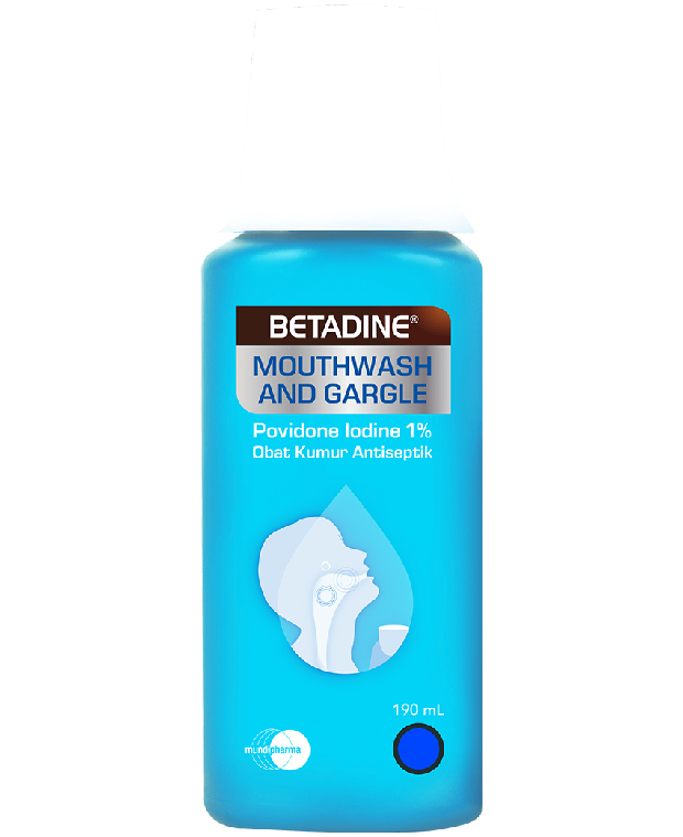Betadine Mouthwash & Gargle / foto: betadine.co.id