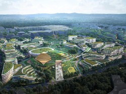 China Giat Bangun Kota Futuristik Teknologi Tinggi