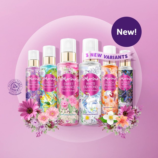 Poster Marina Eau de Toilette dengan 6 variannya