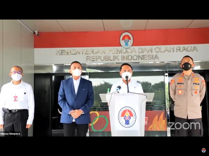 Menpora Zainudin Amali