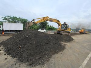 Jalur Darurat Km 122 Tol Cipali Masuki Tahap Akhir Jalur Darurat Km 122 Tol Cipali Masuki Tahap Akhir