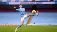 Dirangkum detikSport, terdapat sekitar 10 pemain muda Inggris yang lagi oke di Premier League. Dimulai dari Phil Foden (20 tahun), yang bersinar bersama Manchester City dengan koleksi 11 gol di seluruh kompetisi (Getty Images/Laurence Griffiths)