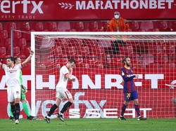 Hasil Copa del Rey: Barcelona Tumbang 0-2 di Markas Sevilla