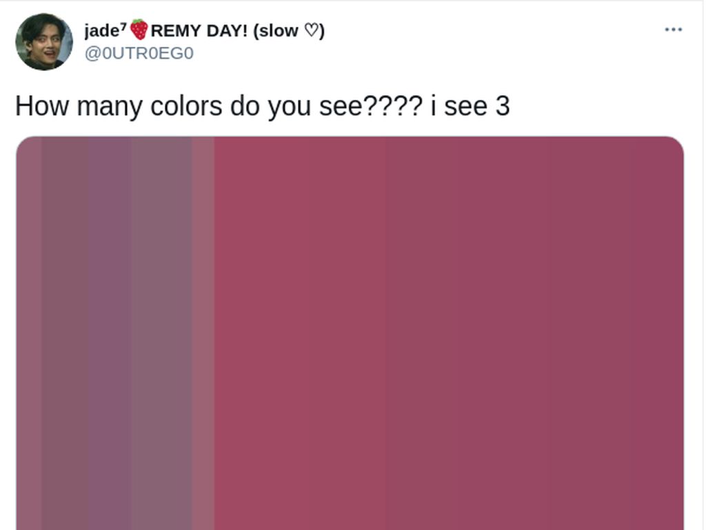 Tes Kejelian Mata, Ada Berapa Warna yang Kamu Lihat? Tes Kejelian Mata, Ada Berapa Warna yang Kamu Lihat?