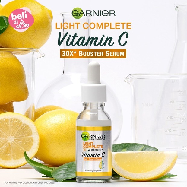 Garnier Light Complete Vitamin C 30X Booster Serum/instagram.com/garnierindonesia