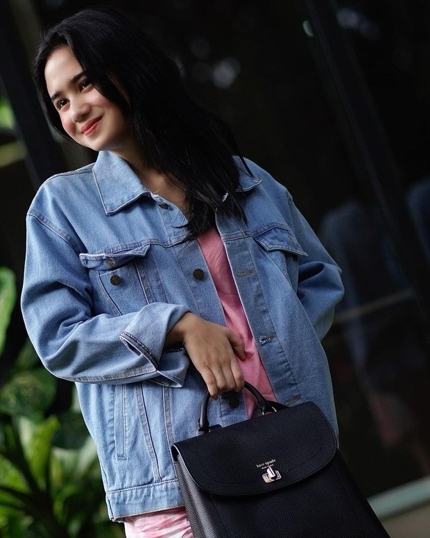 Jaket denim oversized